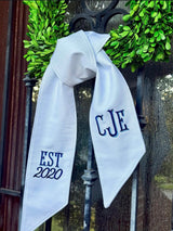 Solid Wreath Sash